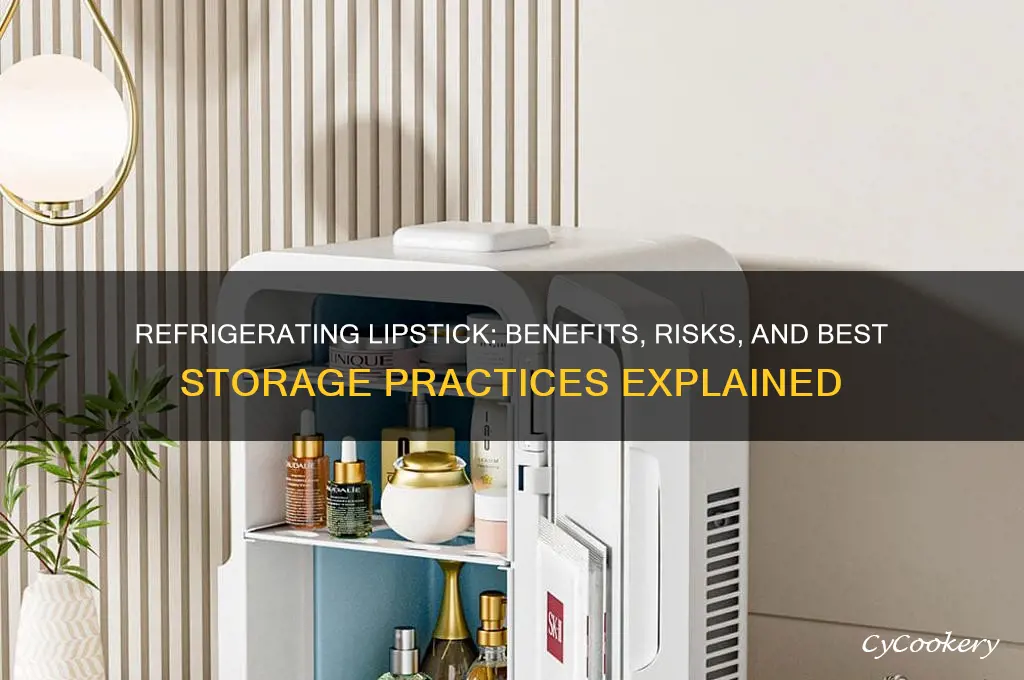 can you refrigerate lipstick