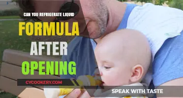 Refrigerating Liquid Formula: Safe Practices After Opening Explained