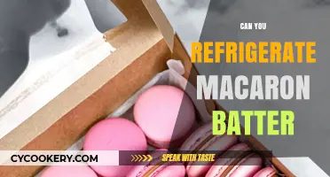 Refrigerating Macaron Batter: Tips for Perfect Results Every Time