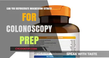 Refrigerating Magnesium Citrate for Colonoscopy Prep: What You Need to Know