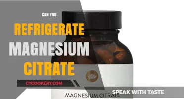 Refrigerating Magnesium Citrate: Benefits, Risks, and Proper Storage Tips