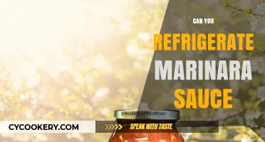 Refrigerating Marinara Sauce: Best Practices for Freshness and Safety