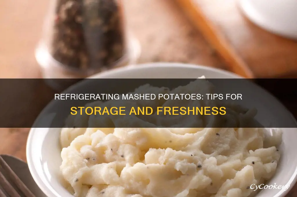 can you refrigerate mashed potatoes