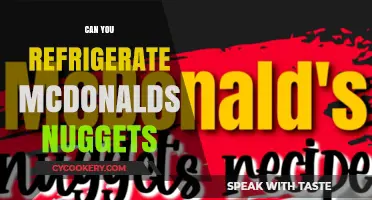 Refrigerating McDonald's Nuggets: Best Practices for Freshness and Safety