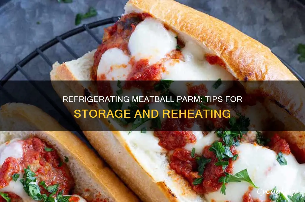 can you refrigerate meatball parm