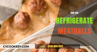 Refrigerating Meatballs: Tips for Safe Storage and Reheating