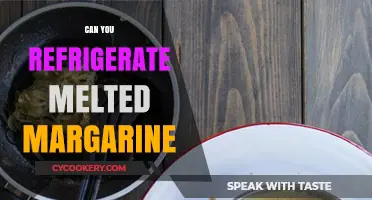 Refrigerating Melted Margarine: Best Practices for Storage and Safety