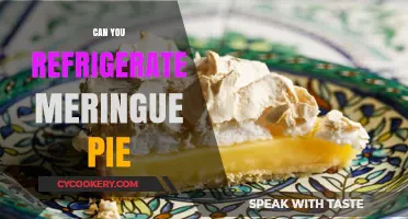 Refrigerating Meringue Pie: Best Practices for Storage and Freshness