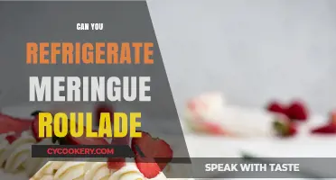 Refrigerating Meringue Roulade: Tips for Storage and Freshness