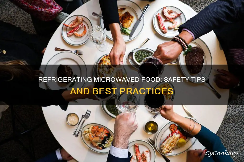 can you refrigerate microwaved food