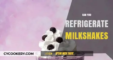 Refrigerating Milkshakes: Tips for Storing and Preserving Your Favorite Treat