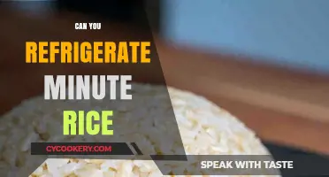Refrigerating Minute Rice: Tips for Storage and Freshness