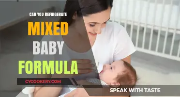 Refrigerating Mixed Baby Formula: Safety Tips and Best Practices