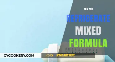Refrigerating Mixed Formula: Safety Tips and Best Practices for Parents