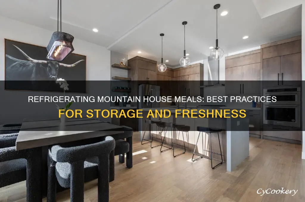 can you refrigerate mountain house