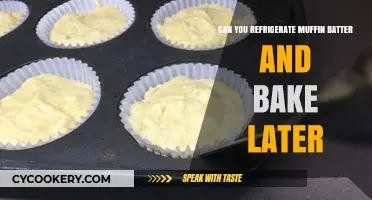 Refrigerate Muffin Batter: Bake Later Tips for Freshness