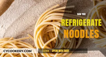 Refrigerating Noodles: Tips for Safe Storage and Freshness