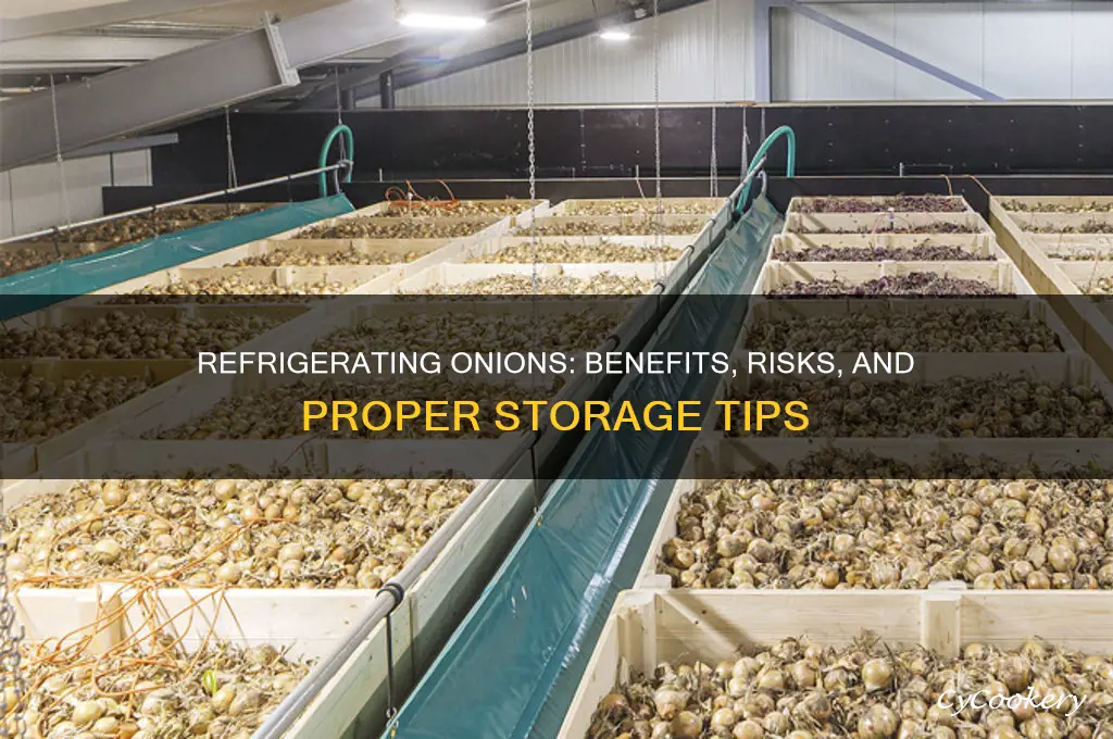 can you refrigerate onions before you eat them