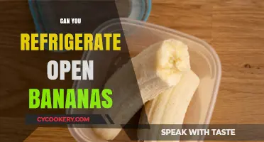 Refrigerating Open Bananas: Tips to Preserve Freshness and Flavor