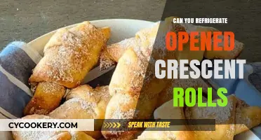 Refrigerating Opened Crescent Rolls: Tips for Freshness and Storage