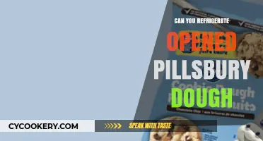 Refrigerating Opened Pillsbury Dough: Tips for Freshness and Safety