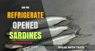 Refrigerating Opened Sardines: Best Practices for Freshness and Safety