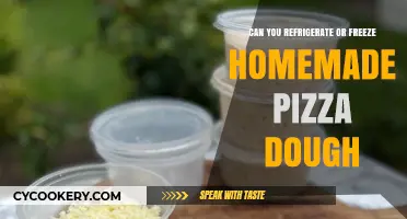 Refrigerating or Freezing Homemade Pizza Dough: Tips for Perfect Results