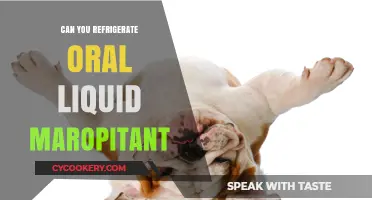 Refrigerating Oral Liquid Maropitant: Best Practices for Storage and Safety
