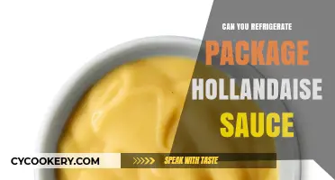 Refrigerating Packaged Hollandaise Sauce: Tips for Freshness and Safety
