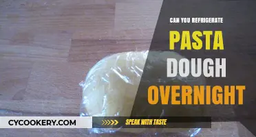 Refrigerating Pasta Dough Overnight: Tips for Perfect Pasta Preparation