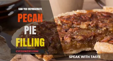 Refrigerating Pecan Pie Filling: Tips, Tricks, and Best Practices