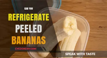 Refrigerating Peeled Bananas: Tips to Preserve Freshness and Texture