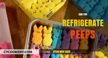 Can You Refrigerate Peeps? A Guide to Storing Marshmallow Treats