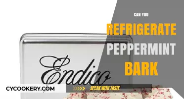 Refrigerating Peppermint Bark: Tips for Freshness and Storage