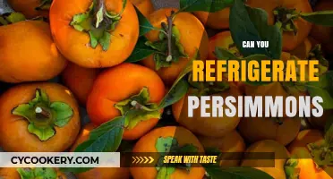 Refrigerating Persimmons: Best Practices for Freshness and Flavor Preservation