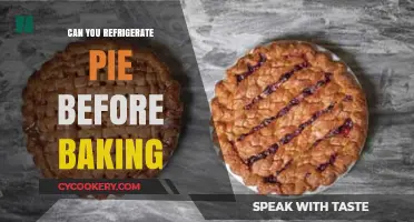 Refrigerating Pie Before Baking: Tips for Perfect Crust and Filling
