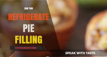 Refrigerating Pie Filling: Tips for Freshness and Safety