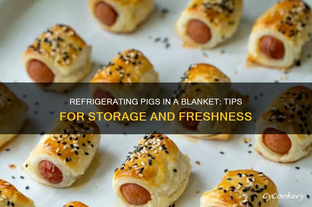 can you refrigerate pigs in a blanket