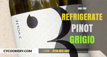 Refrigerating Pinot Grigio: Best Practices for Optimal Flavor and Freshness