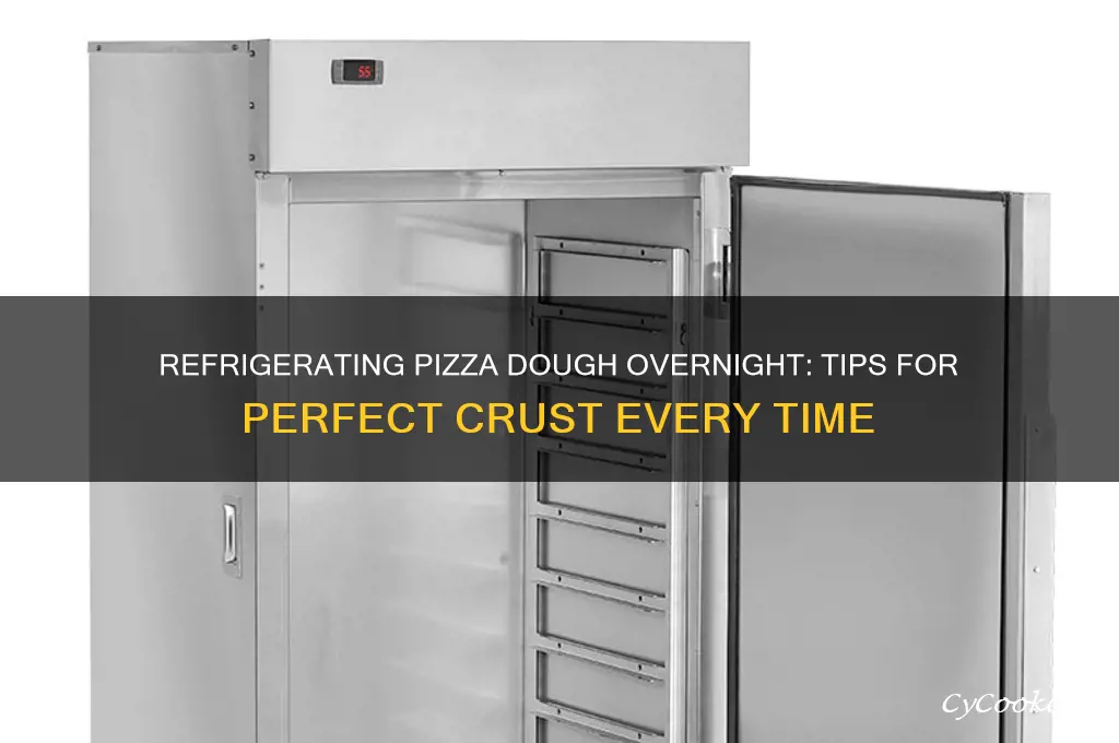 can you refrigerate pizza dough overnight