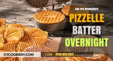 Refrigerating Pizzelle Batter Overnight: Tips for Perfect Results
