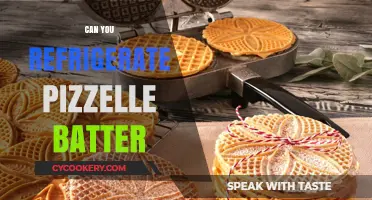Refrigerating Pizzelle Batter: Tips for Fresh and Crispy Italian Cookies