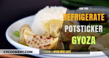 Refrigerating Potsticker Gyoza: Best Practices for Freshness and Flavor