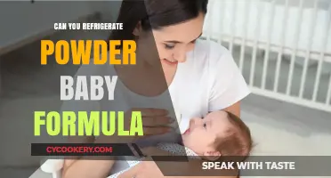 Refrigerating Powder Baby Formula: Safe Practices and Storage Tips