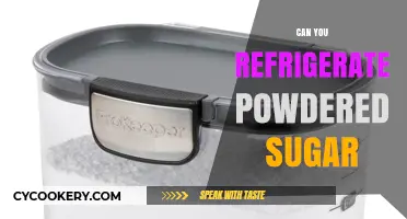 Refrigerating Powdered Sugar: Best Practices for Storage and Freshness
