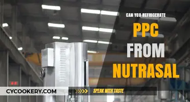 Refrigerating Nutrasal PPC: Best Practices for Storage and Shelf Life