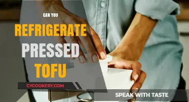 Refrigerating Pressed Tofu: Best Practices for Freshness and Storage