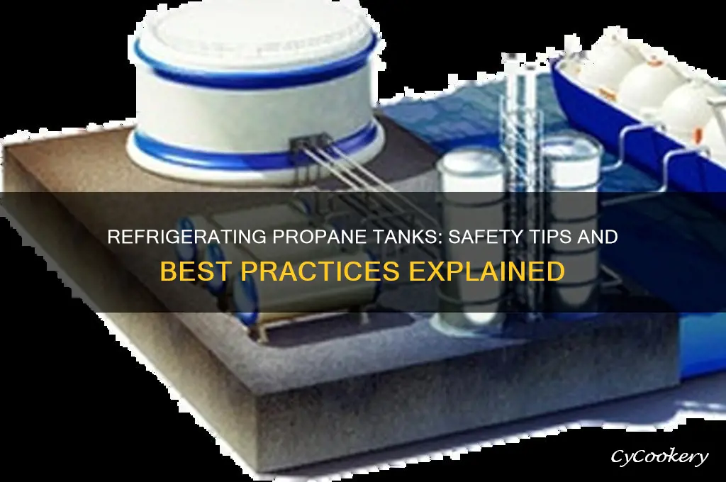 can you refrigerate propane tanks
