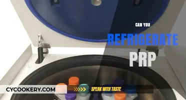 Can You Refrigerate PRP? Storage Tips for Optimal Results