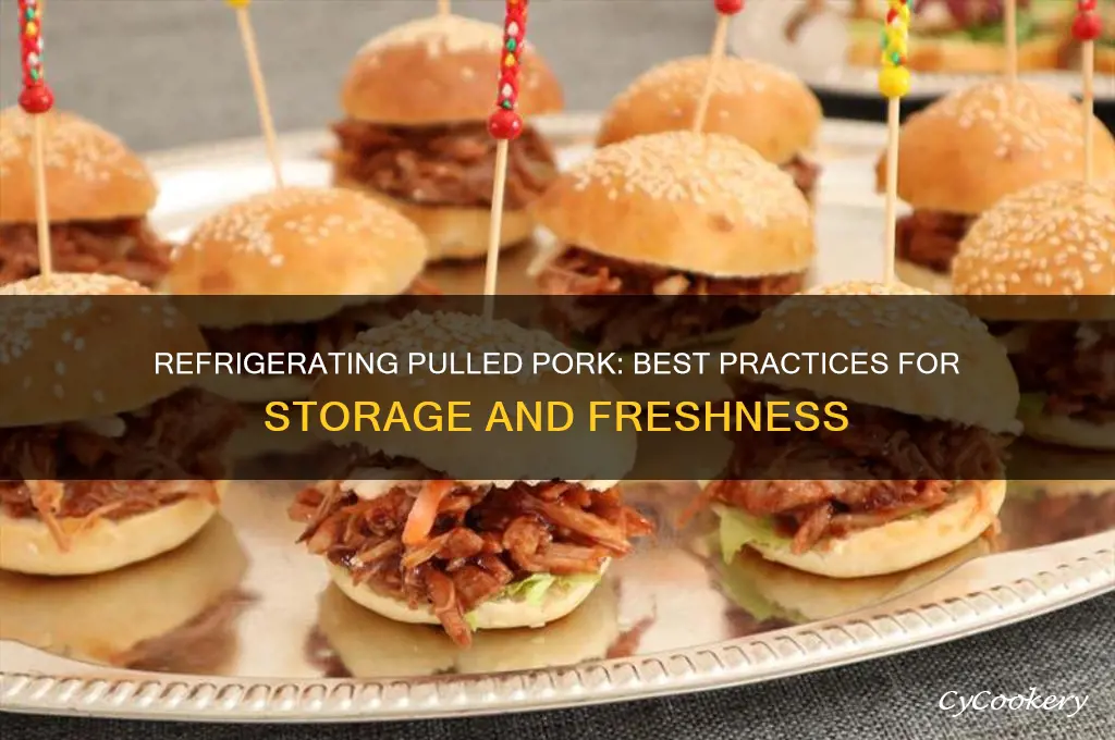 can you refrigerate pulled pork